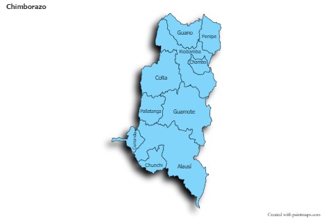 Sample Maps for Chimborazo (blue,shadowy)