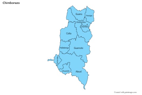 Sample Maps for Chimborazo (blue)