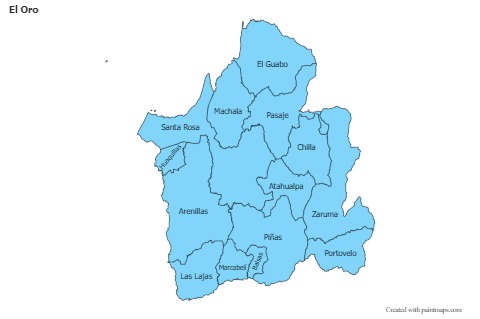 Sample Maps for El Oro (blue)