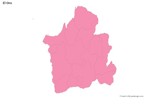 Sample Maps for El Oro (pink,outline)