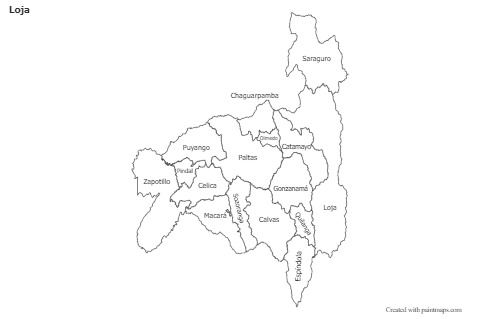 Sample Maps for Loja (black-white)