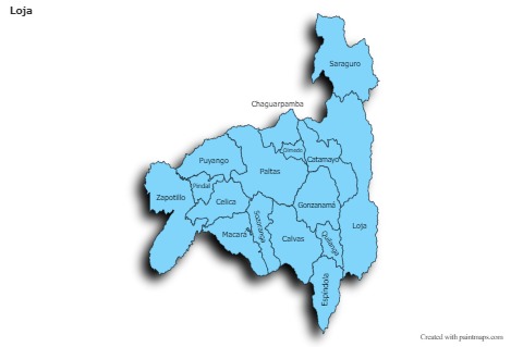 Sample Maps for Loja (blue,shadowy)