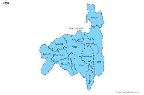 Sample Maps for Loja (blue)