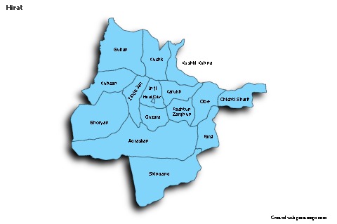 Sample Maps for Hirat (blue,shadowy)