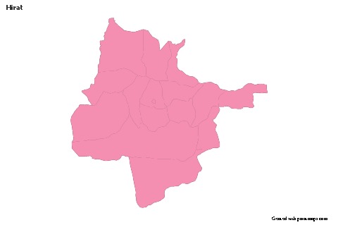 Sample Maps for Hirat (pink,outline)