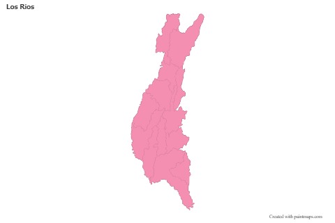 Sample Maps for Los Rios (pink,outline)