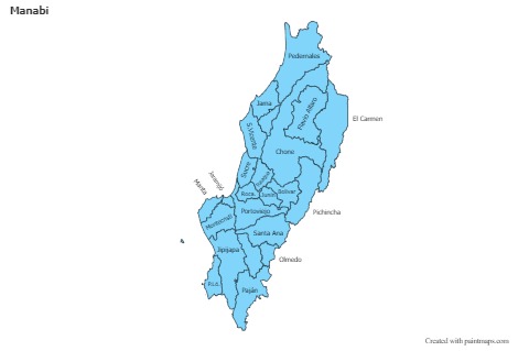 Sample Maps for Manabi (blue)