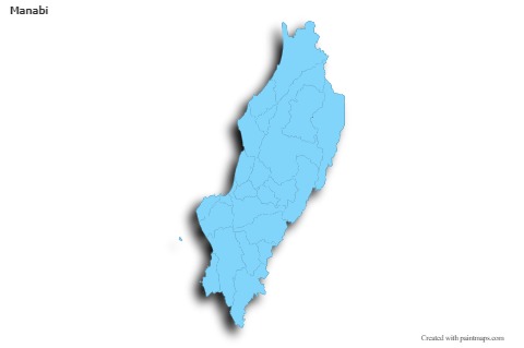 Sample Maps for Manabi (blue,outline,shadowy)