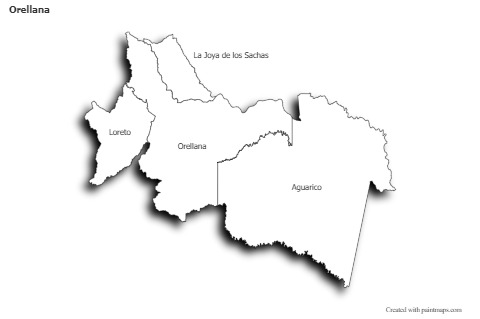 Sample Maps for Orellana (black-white,shadowy)
