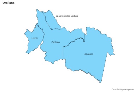 Sample Maps for Orellana (blue)