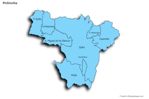 Sample Maps for Pichincha (blue,shadowy)