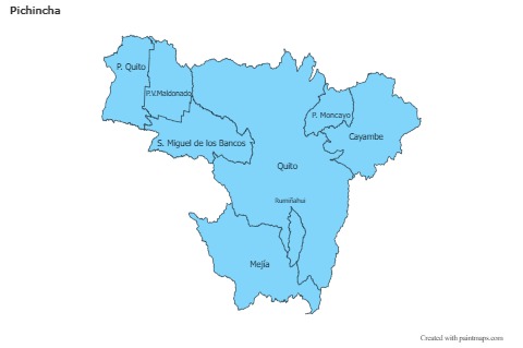 Sample Maps for Pichincha (blue)