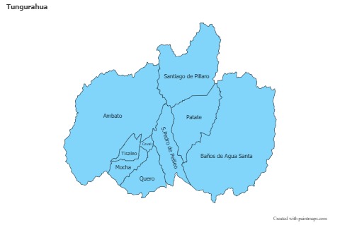 Contoh Peta untuk Tungurahua (biru)