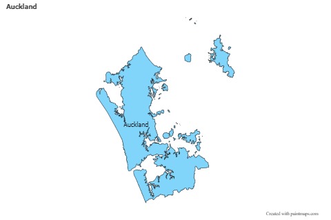 Sample Maps for Auckland (blue)