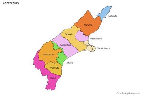 Sample Maps for Canterbury (colored)