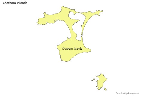 Sample Maps for Chatham Islands (colored)