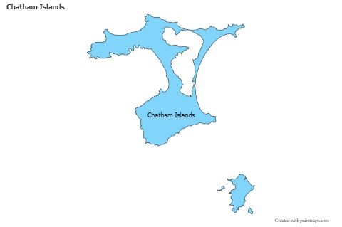 Sample Maps for Chatham Islands (blue)