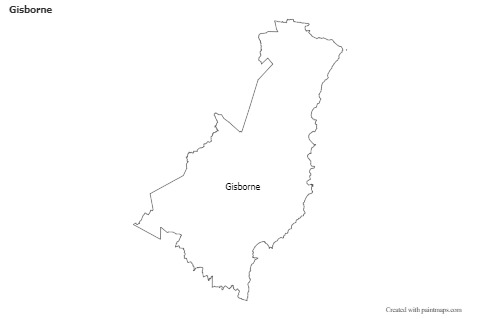 Sample Maps for Gisborne (black-white)