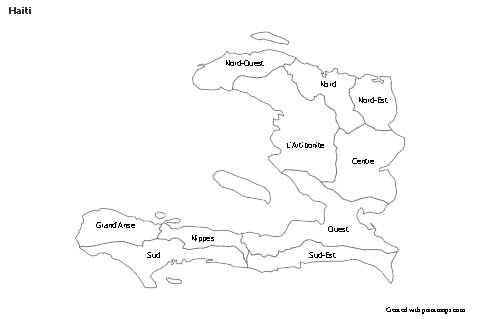 Sample Maps for Haiti (black-white)