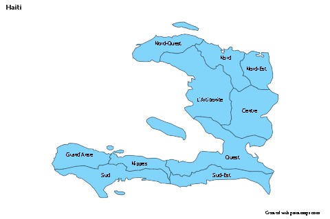 Sample Maps for Haiti (blue)