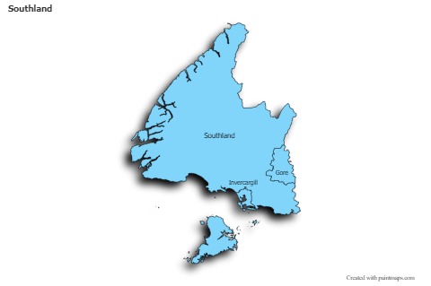 Sample Maps for Southland (blue,shadowy)