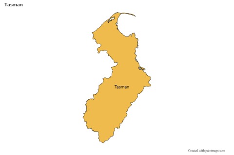 Sample Maps for Tasman (colored)