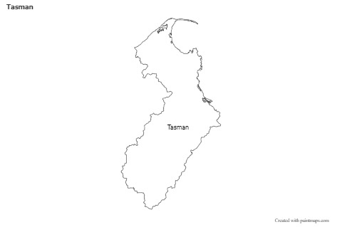 Sample Maps for Tasman (black-white)