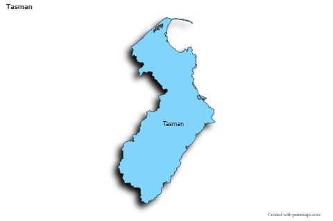 Sample Maps for Tasman (blue,shadowy)