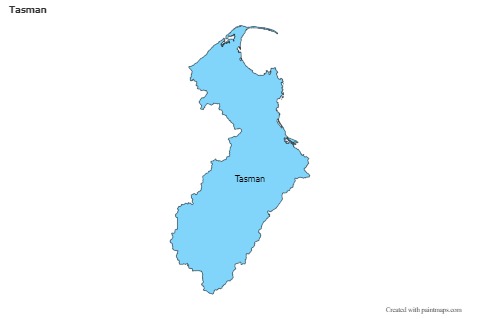 Sample Maps for Tasman (blue)