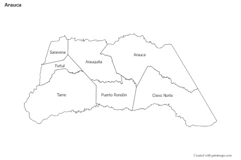Sample Maps for Arauca (black-white)