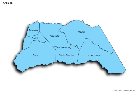 Sample Maps for Arauca (blue,shadowy)