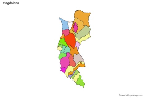 Contoh Peta untuk Magdalena (berwarna)