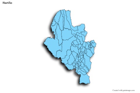 Sample Maps for Nariño (blue,shadowy)