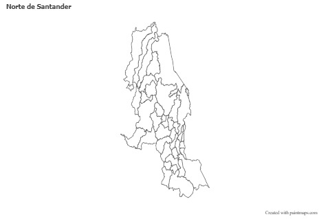 Sample Maps for Norte de Santander (black-white)