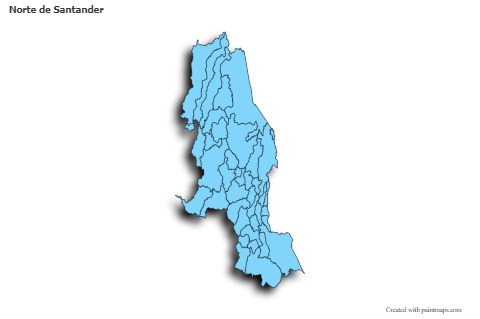 Sample Maps for Norte de Santander (blue,shadowy)