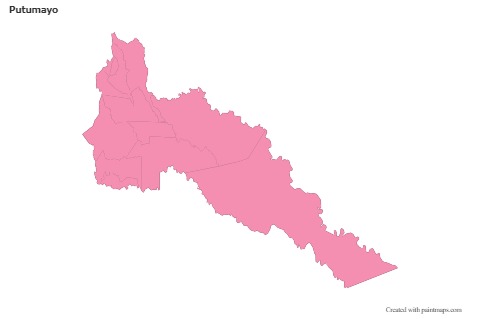 Sample Maps for Putumayo (pink,outline)