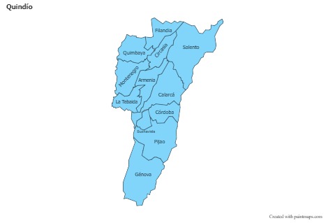 Sample Maps for Quindío (blue)