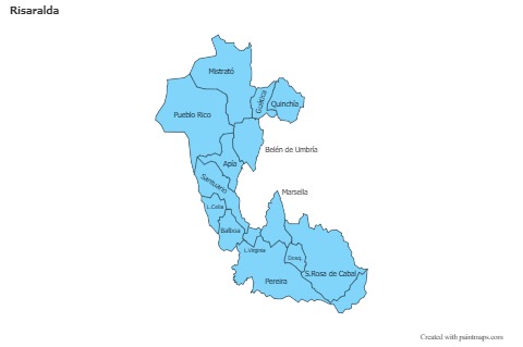 Contoh Peta untuk Risaralda (biru)