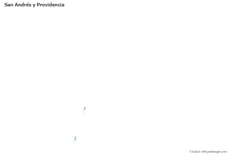 Mapas de muestra para San Andrés y Providencia (azul,contorno,sombrío)