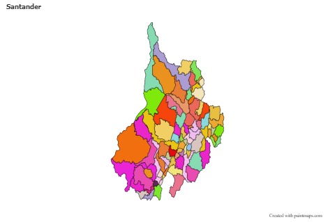 Sample Maps for Santander (colored)