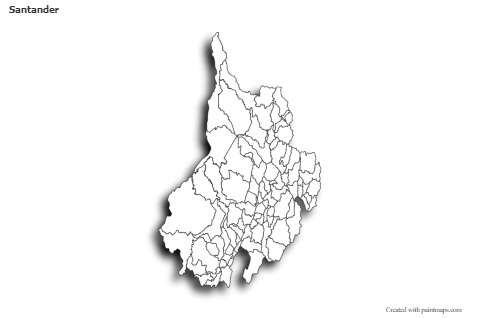 Sample Maps for Santander (black-white,shadowy)