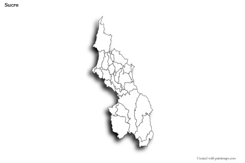 Sample Maps for Sucre (black-white,shadowy)