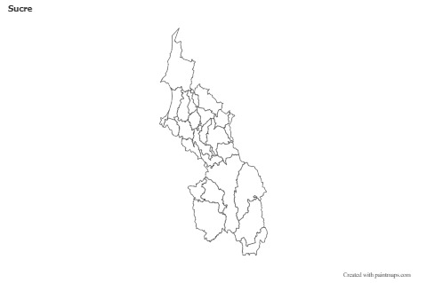 Sample Maps for Sucre (black-white)