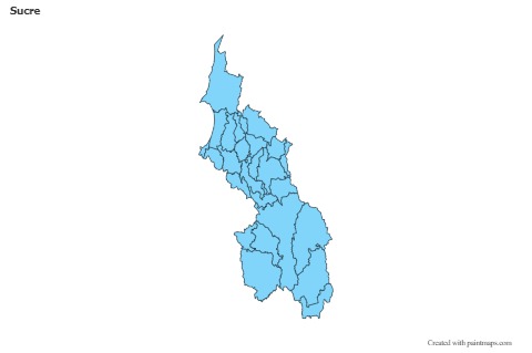 Sample Maps for Sucre (blue)