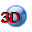 3D Dünya Küre Bayrak İkonu
