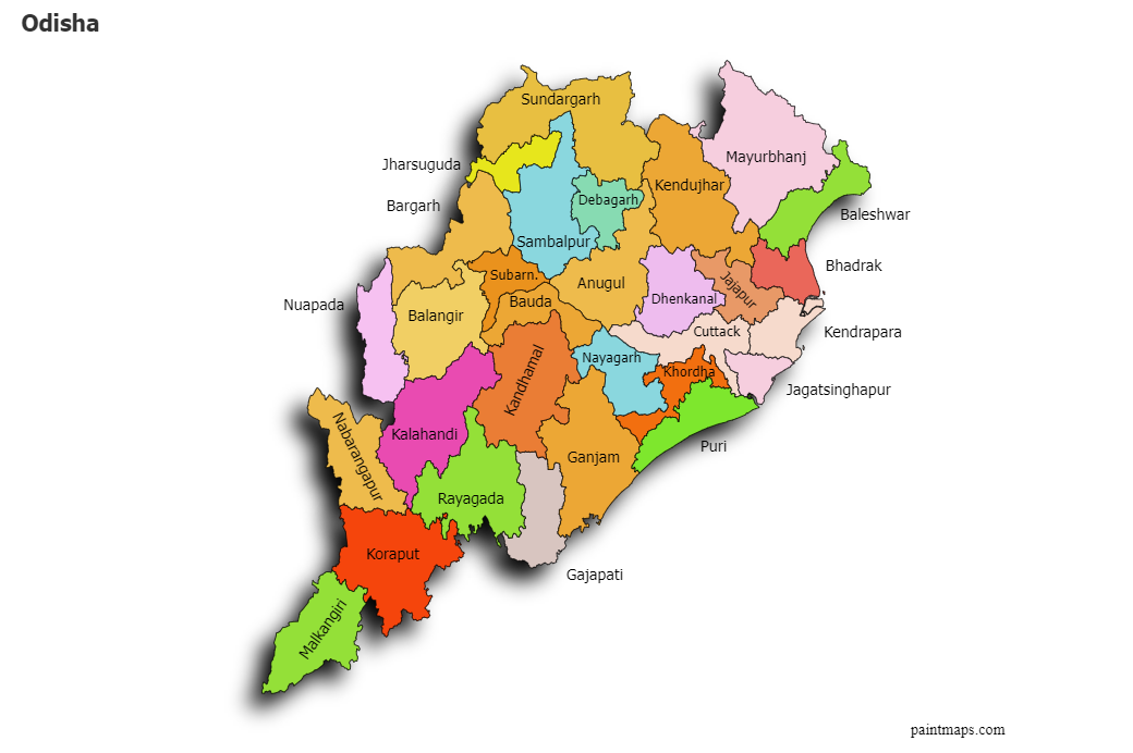Odisha Map With Odisha All District Map Vector Illustration 57 OFF food-of-odisha-odisha-traditional-food