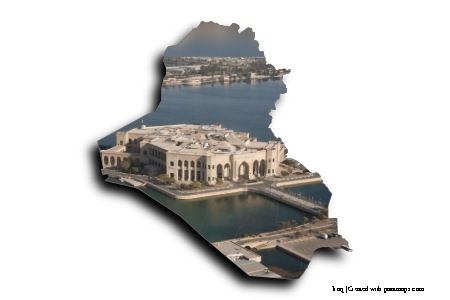 Istana Al-Faw (di peta Irak)