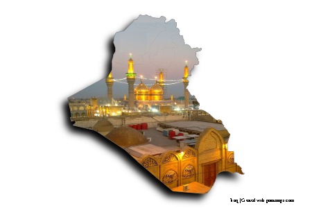 Masjid Kazimeyn (di peta Irak)