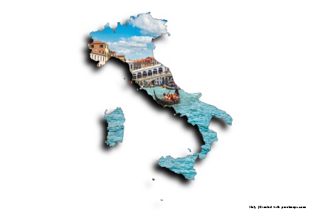 Venice (on Italy map)