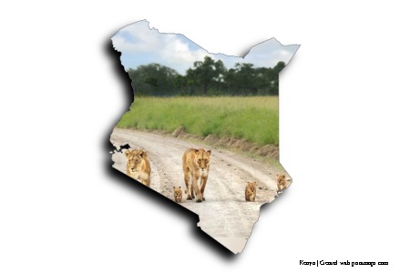 Nairobi National Park (on Kenya map)